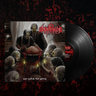 DERANGED Cut Carve Rip Serve LP BLACK [VINYL 12"]